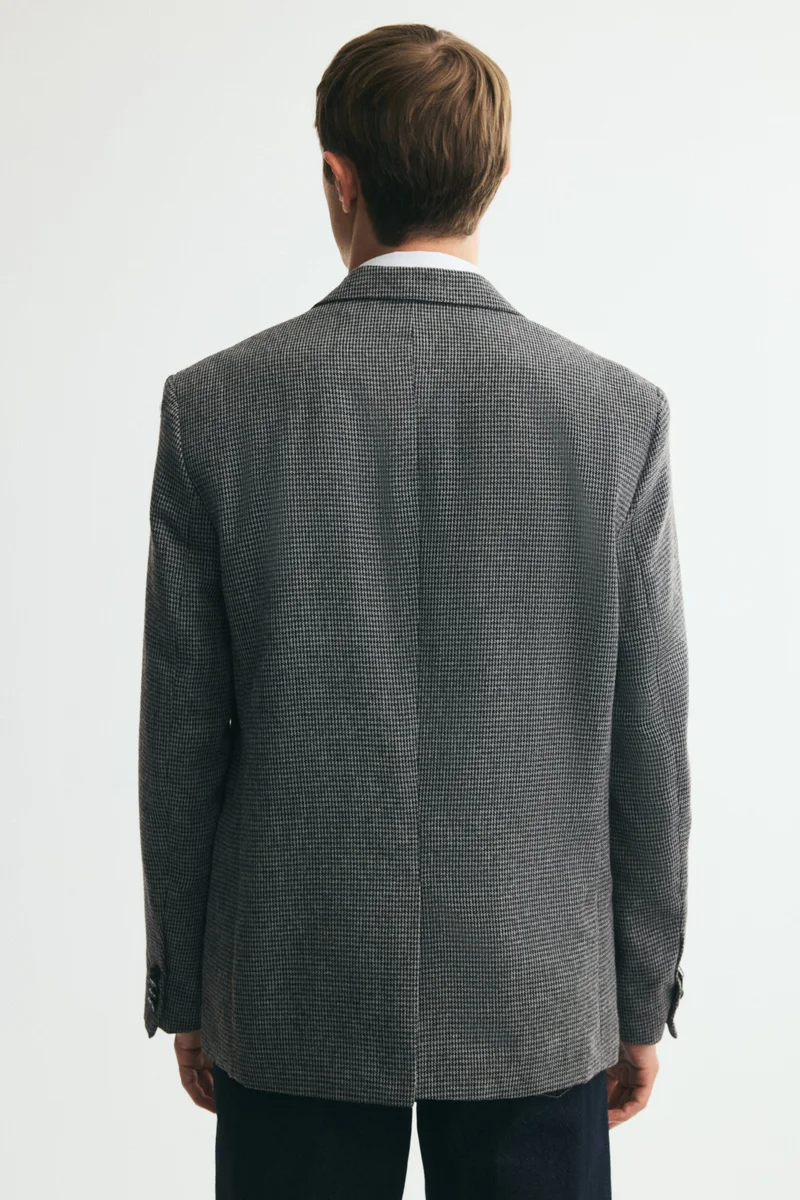 H&M  Relaxed Fit Wool-blend jacket for Men | Best Price UAE