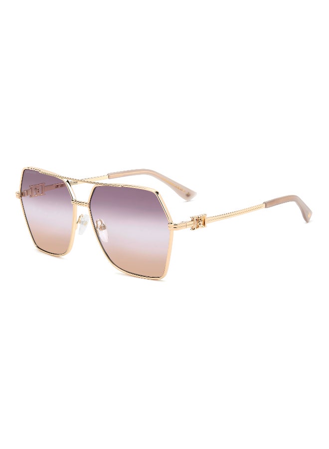 DSQUARED2 D2 0206/S Sunglasses Gold Butterfly - Image 1