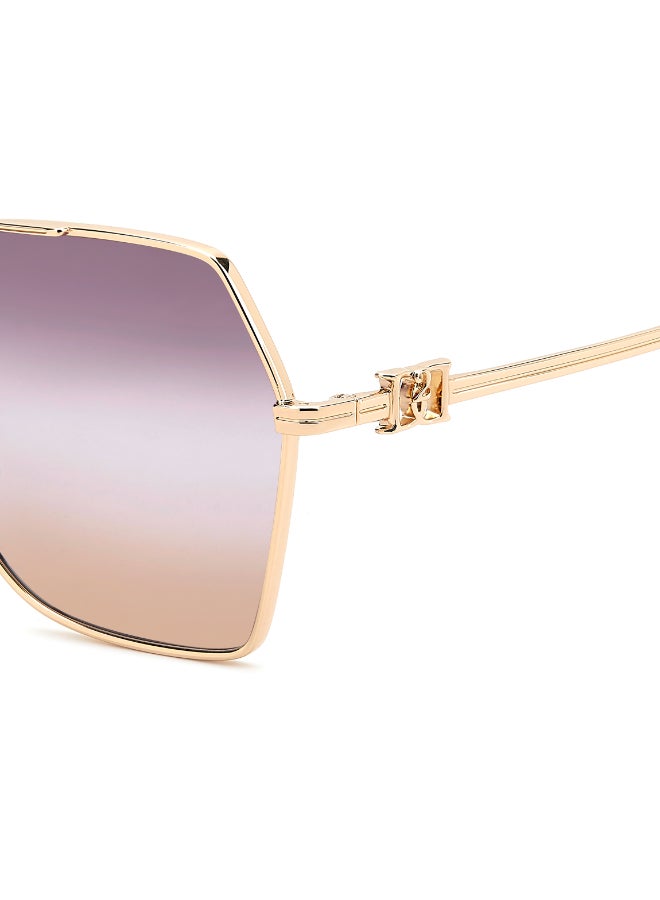 DSQUARED2 D2 0206/S Sunglasses Gold Butterfly - Image 5