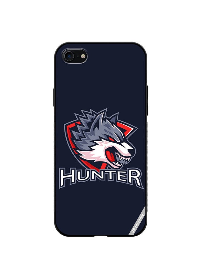 VR CREATIVE Protective Case Cover For Apple iPhone 7/8/SE 2020 Hunter Wolf Design Multicolour - Image 1