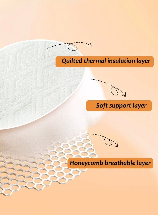 Aissiora Stroller seat cushion Infant high chair seat cushion Stroller spine pads Available on both sides High resilience Universally applicable in all seasons - Image 3