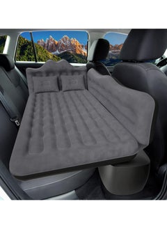 ABJ Car Travel Air Mattress Bed, Inflatable SUV Truck Air Mattress Back Seat Camping Bed Thickened Car Sleeping Pad for Travel, Car Bed SUV Mattress with Car Air Pump 2 Pillows  - Image 1