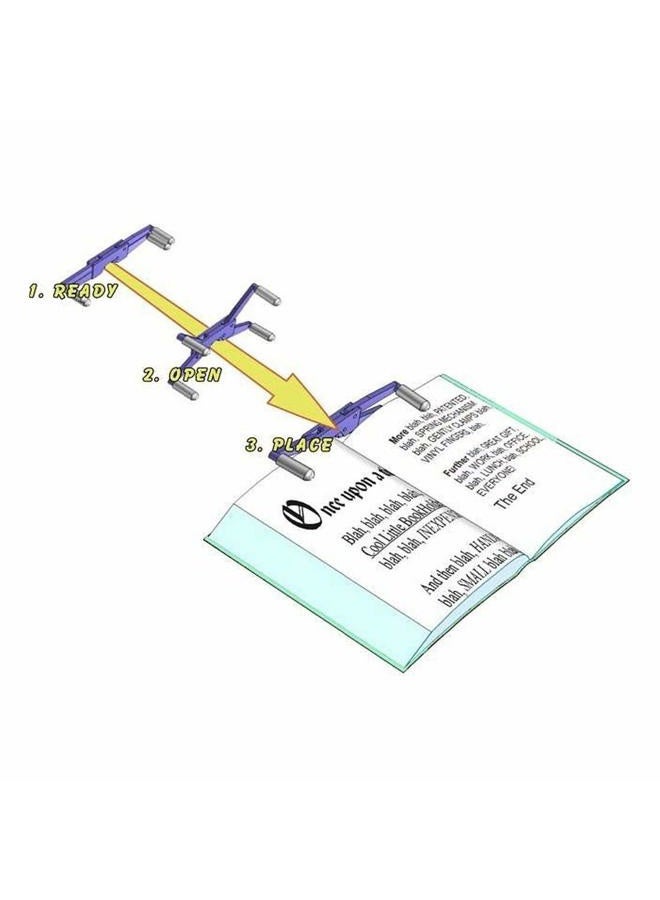 BlueZap FlipKlip Ergonomic Book Holder 1-Pak - Image 5