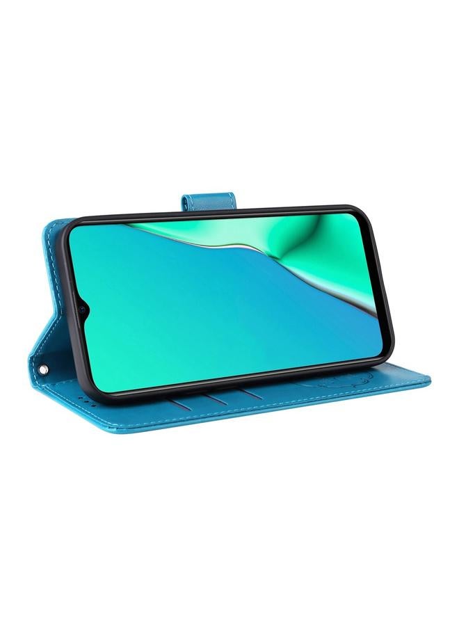 S-TOP Case For OPPO A9 2020 / A11x / A5 2020 / A11 Embossed Butterfly Flowers Leather Phone Case - Image 5