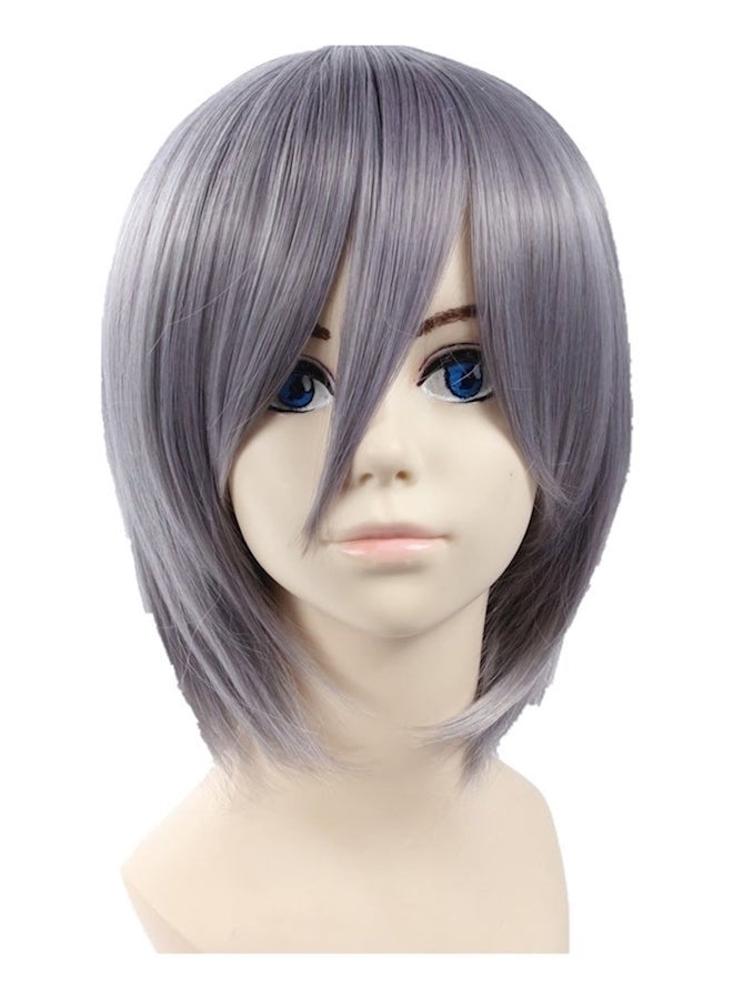 نيبمينينت Straight Cosplay Wig Grey - Image 2