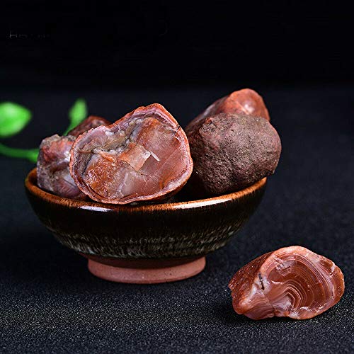 Wixine 1Pcs 100g Natural Rough Carnelian Raw Stone Crystal Red Agate Mozambique - Image 2