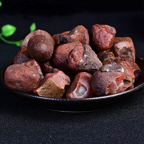 Wixine 1Pcs 100g Natural Rough Carnelian Raw Stone Crystal Red Agate Mozambique - Image 4