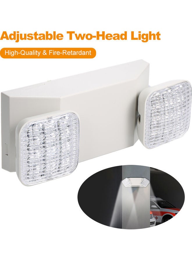 NIBEMINENT Two-Head Adjustable Light White - Image 5