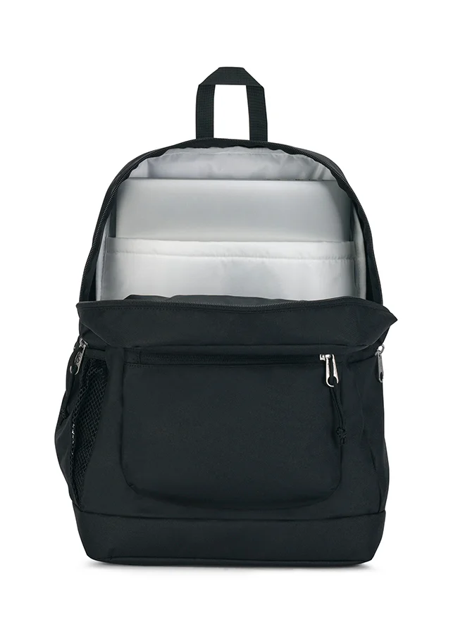 JANSPORT Cross Town Plus Medium Laptop Backpack - Black