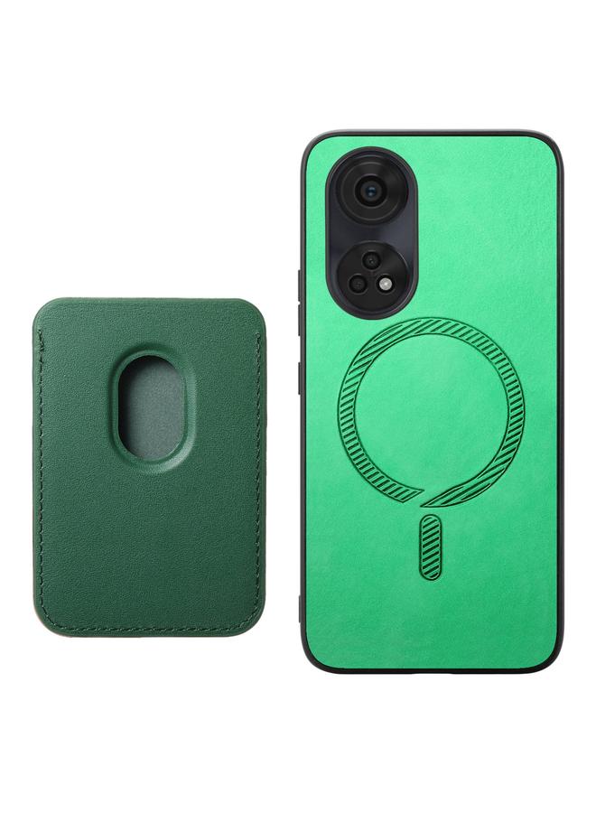 S-TOP Case For OPPO Reno11 Pro 5G Global Retro Magsafe Card Bag PU Back Cover Phone Case - Image 5