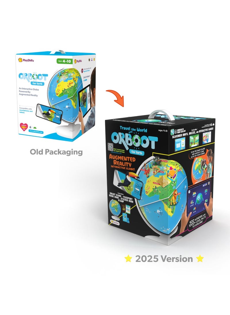 PlayShifu PlayShifu Orboot Earth - Smart Educational Globe for Kids, Interactive AR Toy, Ideal for Preschool Learning, Birthday Gift for Boys and Girls, STEM Toy for Kids Ages 4-10, 2025 Model  - Image 2
