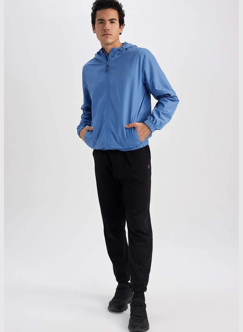 DeFacto Man Slim Fit Hooded Long Sleeve Jacket