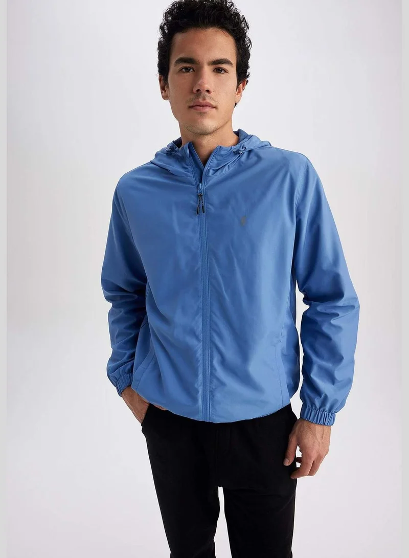 DeFacto Man Slim Fit Hooded Long Sleeve Jacket