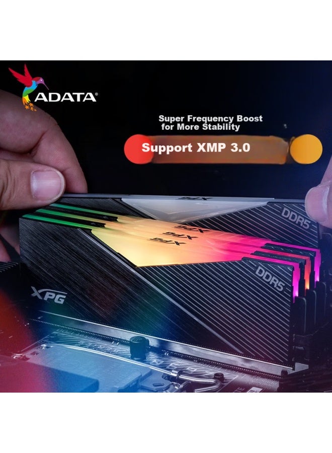 Adata 32gb Kit Ddr5 6000 Desktop Memory Module Hynix A-die Chips Xpg Lancer D500g C28 Compatible With 9800x3d - Image 2