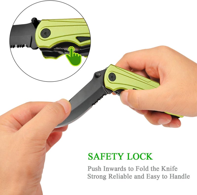 RoverTac 15-in-1 Multitool Knife – Gifts for Men, Dad, Husband – Folding Knife with Screwdrivers, Pliers, Saw – Camping Gear for Hiking, Survival, DIY, Great for Valentine, Birthdays, Father’s Day - Image 3