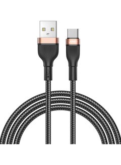 Lanx USB to Type-C Charging Cable, 1 Meter, Black - LS21C - pzsku/ZB0BAA3D93B2E1A796F27Z/45/_/1739138674/e8d640e0-2664-4b07-88dc-c40b45820243