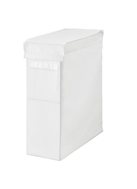 Laundry bag with stand, white, 80 l