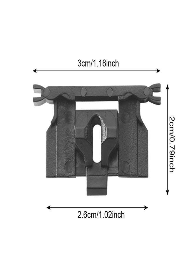 TorSor 4 Pack Hair Clipper Swing Head Replacement Guide Block Plastic Tongue Cam Follower DIY Spring Tension Base Stand Fit for WAHL Magic Clip 8148/8504/8591/1919 Accessories Repair Part - Image 2