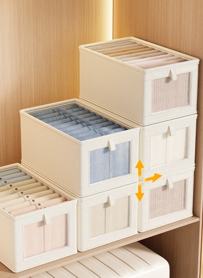 1PC,Clothes Storage Box,Foldable Clothes Organized Closet  - Image 4