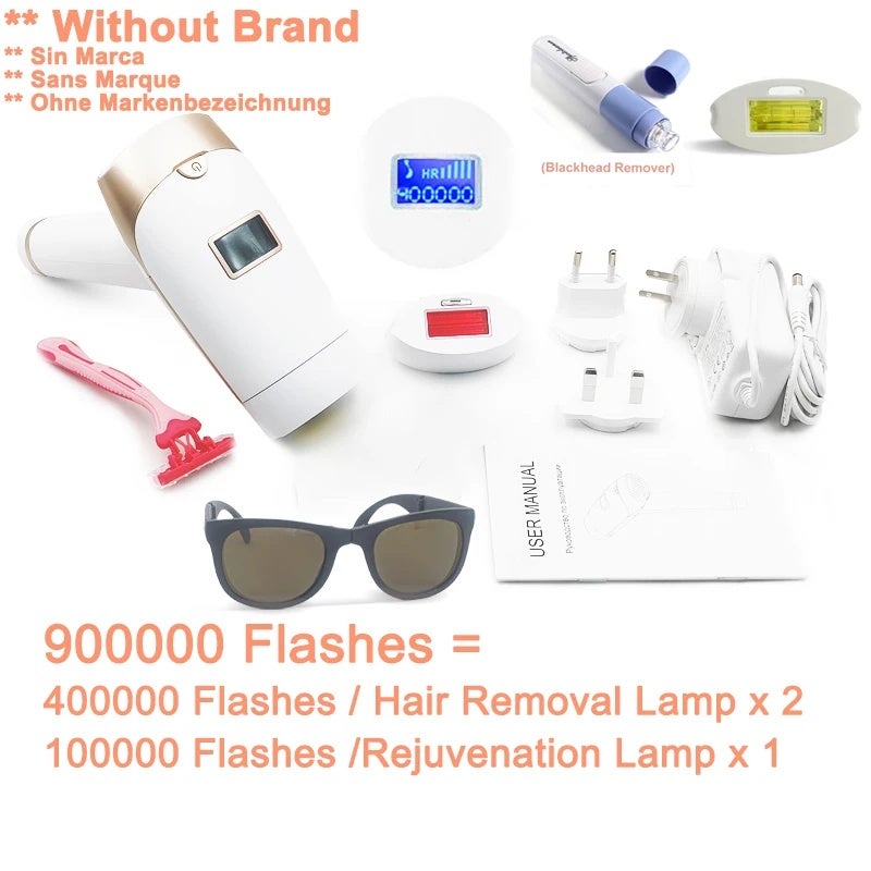 ليسكولتون جهاز إزالة الشعر بالليزر Lescolton IPL Laser Epilator 1300000 Pulses Hair Removal LCD Display Machine T009i Permanent Bikini Trimmer Electric depilador - Image 1