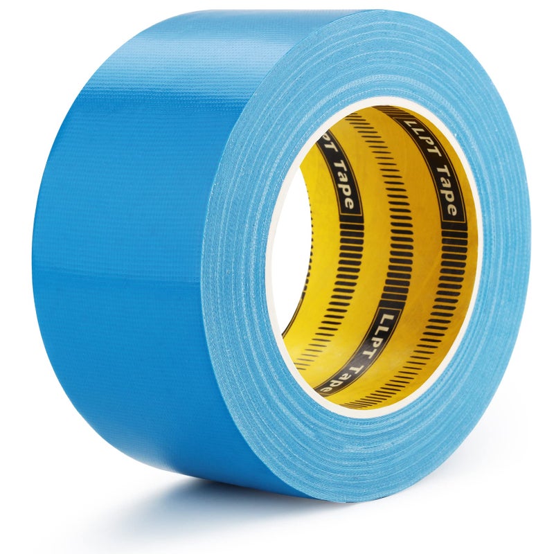 شريط لاصق LLPT من الدرجة الممتازة 236 بوصة × 108 قدم × 11 ميل سهل التمزق خالي من البقايا لاصق قوي لون أزرق سماوي DT246