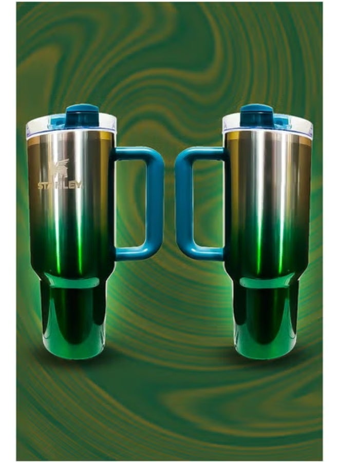 Stanley Stanley 40oz Tumbler – Stainless Steel Travel Mug with Reusable Straw – BPA Free, Eco-Friendly & Dishwasher Safe – Leakproof FlowState Lid & Double Wall Vacuum Insulation – Keeps Drinks Hot 16H & Cold 24H – Slim Base Fits Car Cup Holders – Sturdy Ergonomic Handle for Easy Use at Home, Work or On the Go - Image 4