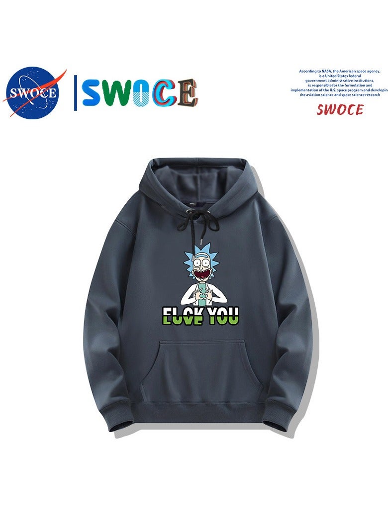 SWOCE Fashionable And Trendy Men's Hooded Sweatshirt  - Image 1