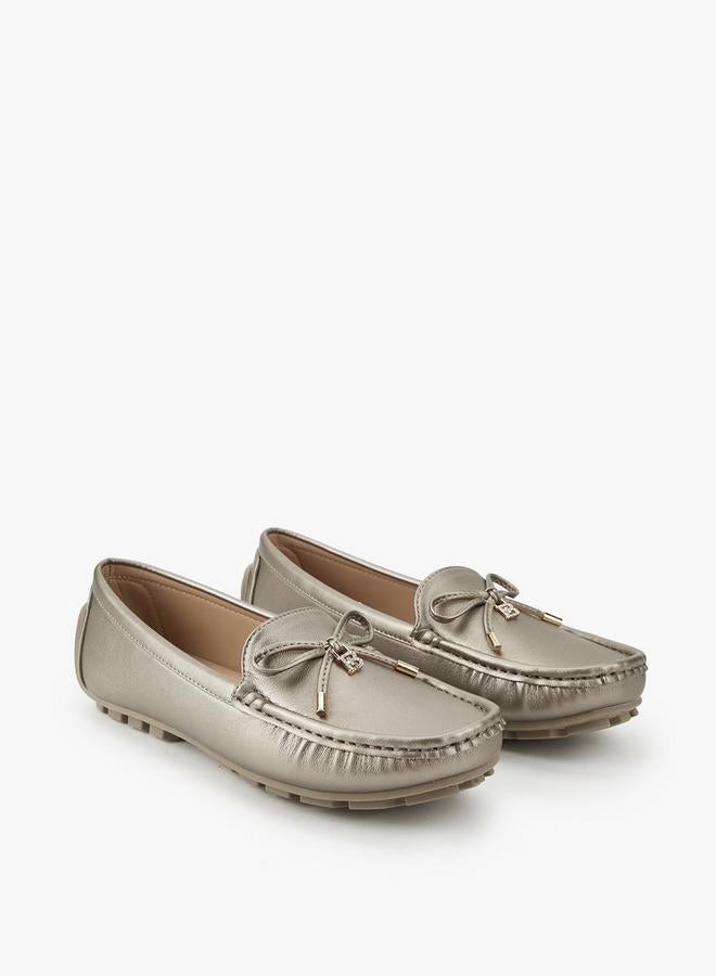 Flora Bella By Shoexpress Women Bow Detail Loafers - Image 2