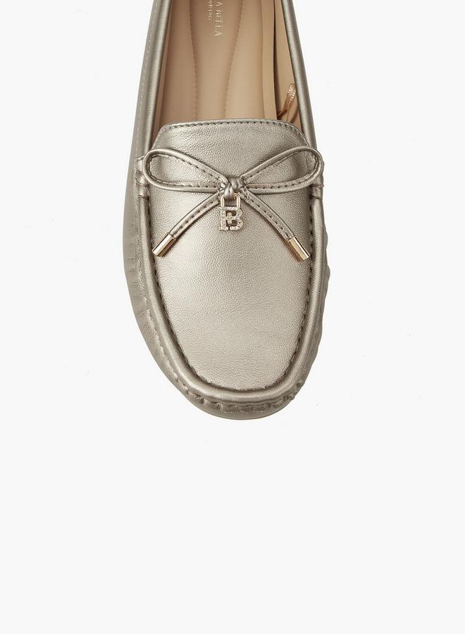 Flora Bella By Shoexpress Women Bow Detail Loafers - Image 4