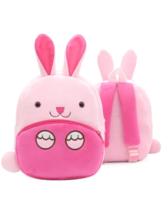 آنا حقيبة ظهر أطفال على شكل حيوانات كرتونية مصنوعة من الفرو - Image 1