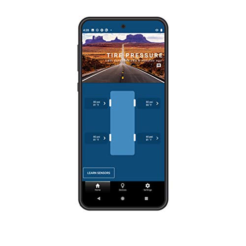 Lippert Components Tire LINC Tire Sensors (2 Pack) for RVs, 5th Wheels, Motorhomes, Tow Vehicles, Easy DIY Installation on Valve Stem, OneControl App Compatible - 2020106299 - Image 5