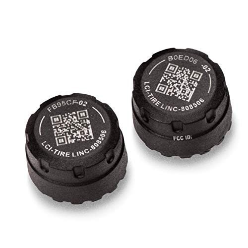 Lippert Components Tire LINC Tire Sensors (2 Pack) for RVs, 5th Wheels, Motorhomes, Tow Vehicles, Easy DIY Installation on Valve Stem, OneControl App Compatible - 2020106299 - Image 1