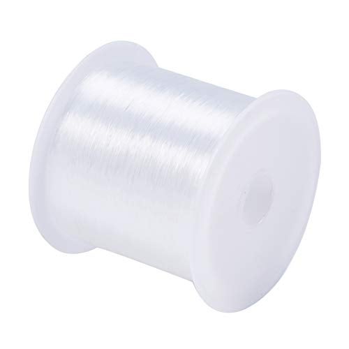 EEE ELECRELIVE 142 Yards/Roll Clear Fishing Wire Invisible String 0.2mm Nylon Transparent Thread Strong Hanging Wire Elastic String DIY Bracelet Necklace Making Crafts - Image 1