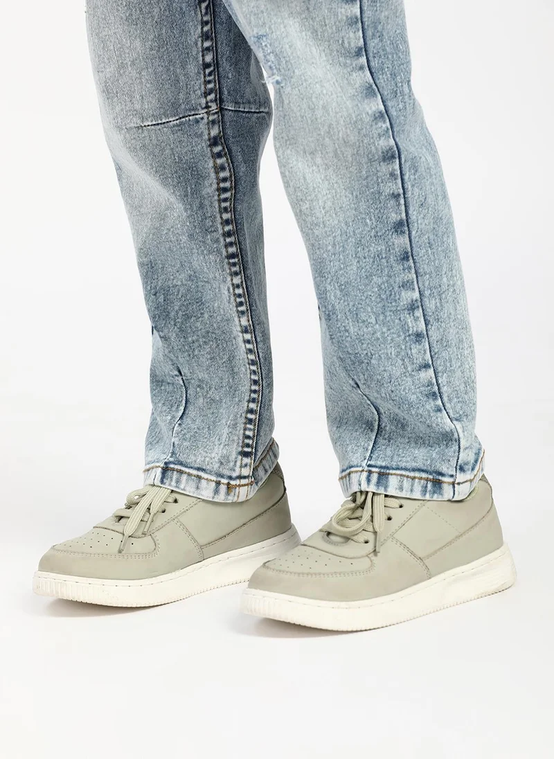 نوتيناتي Nautinati Boys’ Textured Cotton Jeans |Age 2 - 10 Years