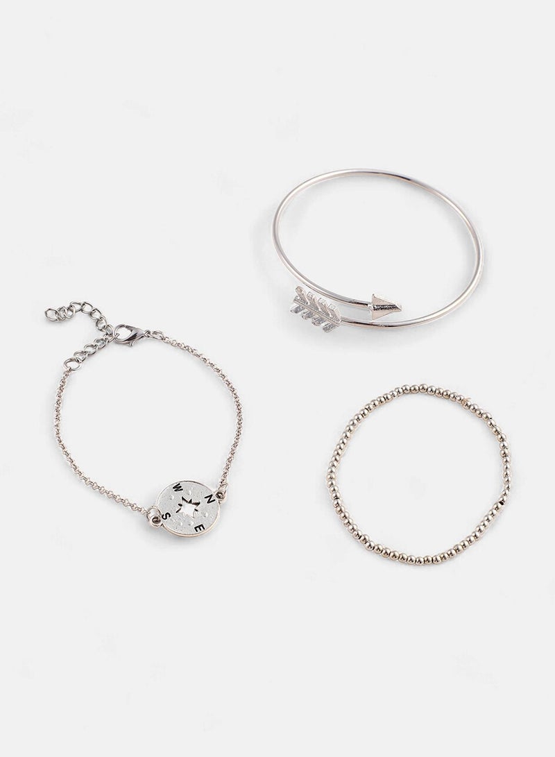 SOHI Sailor's Multi-Layer Artificial Bracelet Jewellery - Image 4