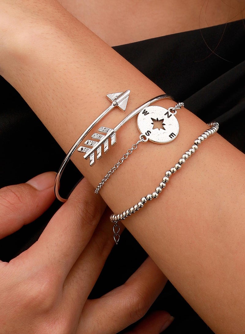 SOHI Sailor's Multi-Layer Artificial Bracelet Jewellery - Image 2