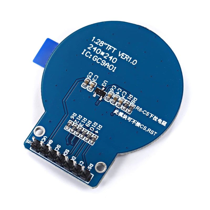 Teyleten Robot 1.28 Inch TFT LCD Display Module Round RGB 240 * 240 GC9A01 Driver 4 Wire SPI Interface 240x240 PCB for Arduino 3PCS - Image 5