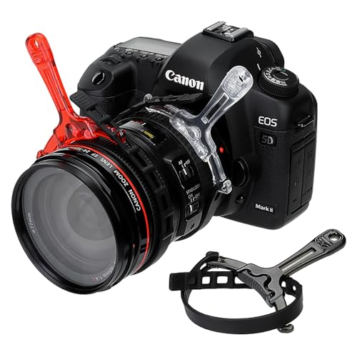 Fotodiox Follow Focus Handles, Kit of 3 - Black, Red, Clear - Image 3