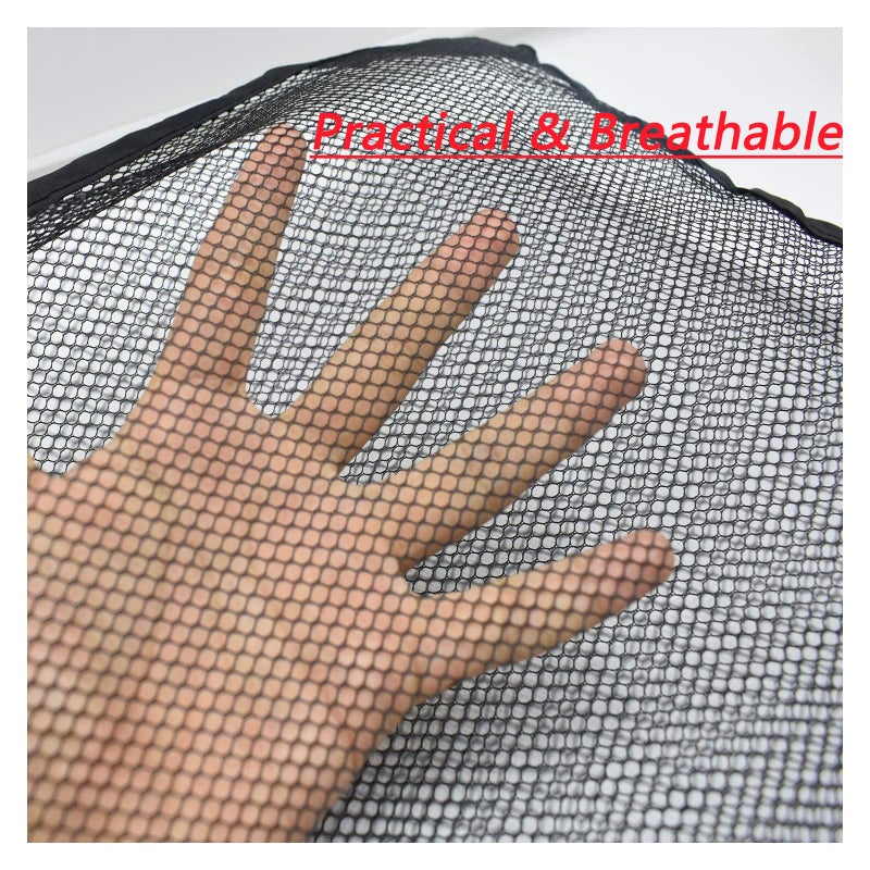 Dogxiong 2 Pack Portable Stroller Hanging Bag, Baby Stroller Organizer, Multifunctional Large Capacity Storage Container Bag for Diaper Bottle Toy, Stroller Hanging Storage Net Bag - Image 3