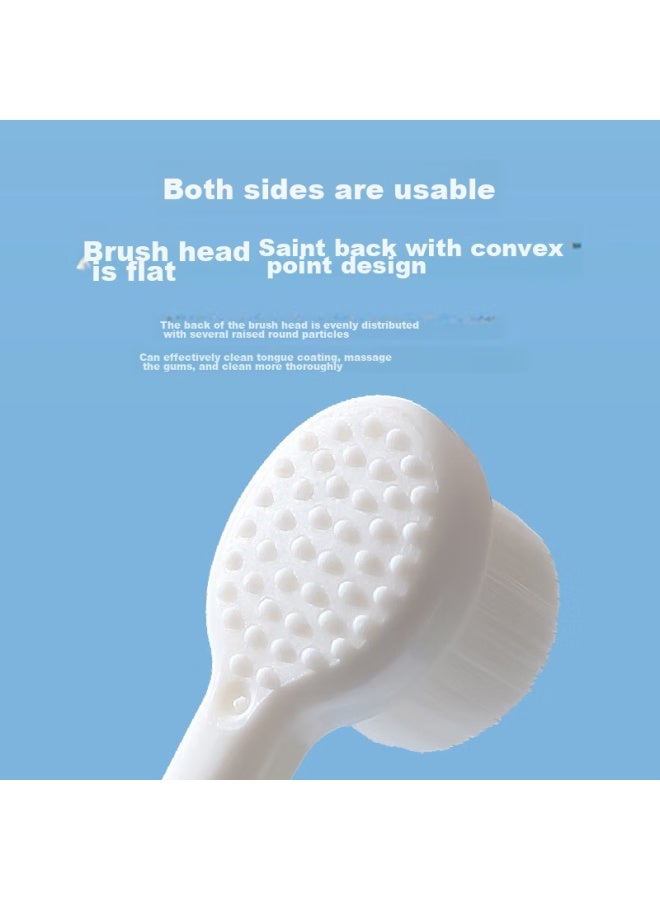 Licheers Children's Toothbrush For Ages 1-3 Baby Toothbrush With Ultra-fine Soft Bristles For Infant Milk Teeth, Pack Of Two - Image 5