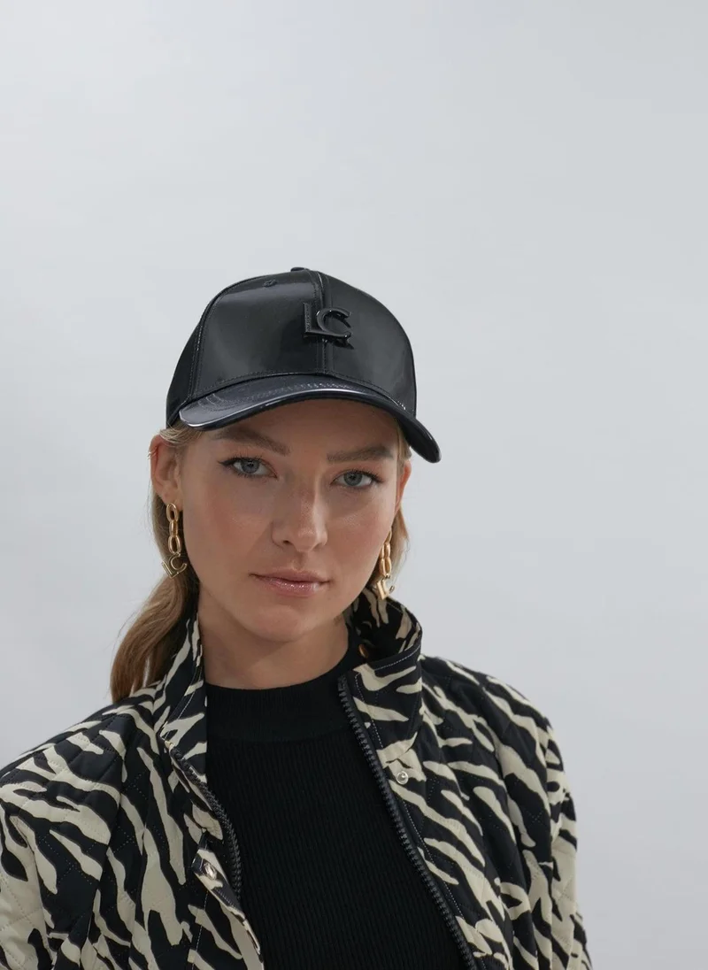 Lola Casademunt Patent leather cap