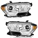 WEELMOTO Headlights for 20162023 Toyota Tacoma Models Does NOT Fit Models with Factory DRL Factory Halogen Models ONLY for 16 17 18 19 20 21 22 23 Tacoma Replacement Headlamp - Image 2