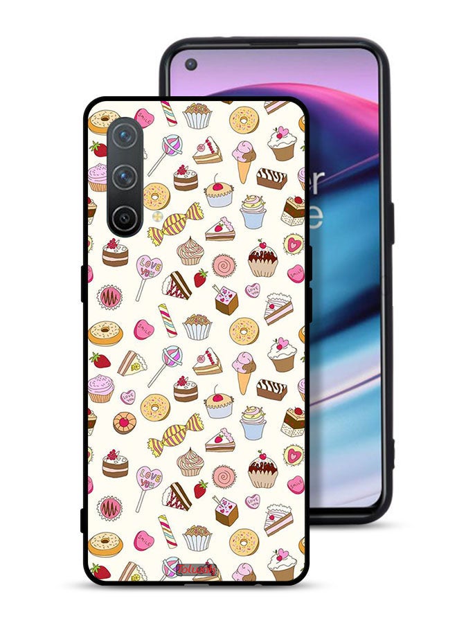 Tolwak OnePlus Nord CE 5G Protective Case Cover Pattern Of Favorite Items - Image 1