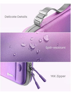 Tomtoc Tomtoc Slim Case for Carrying Accessories Protective Sleeve with 10 Game Cartridges Iris Purple  - Image 5