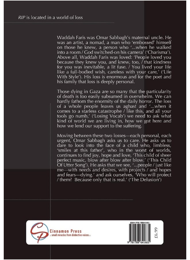 RIP: Poems after Gaza & Words after Waddah