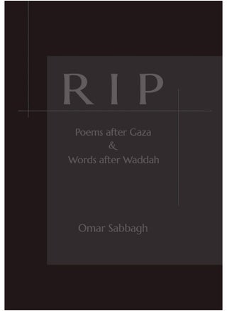 RIP: Poems after Gaza & Words after Waddah - pzsku/ZB0BC3E01DD3B35C59580Z/45/1749823474/d4582209-4683-41f8-adb1-cde66326b300