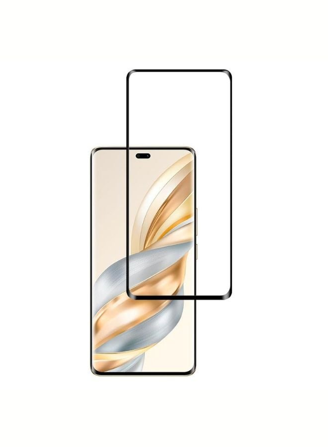 PROMASS Honor X9c 5G 2024 - Nano Ceramic Full Glue Full Cover Flexible Screen Protector Clear/Black - Image 2