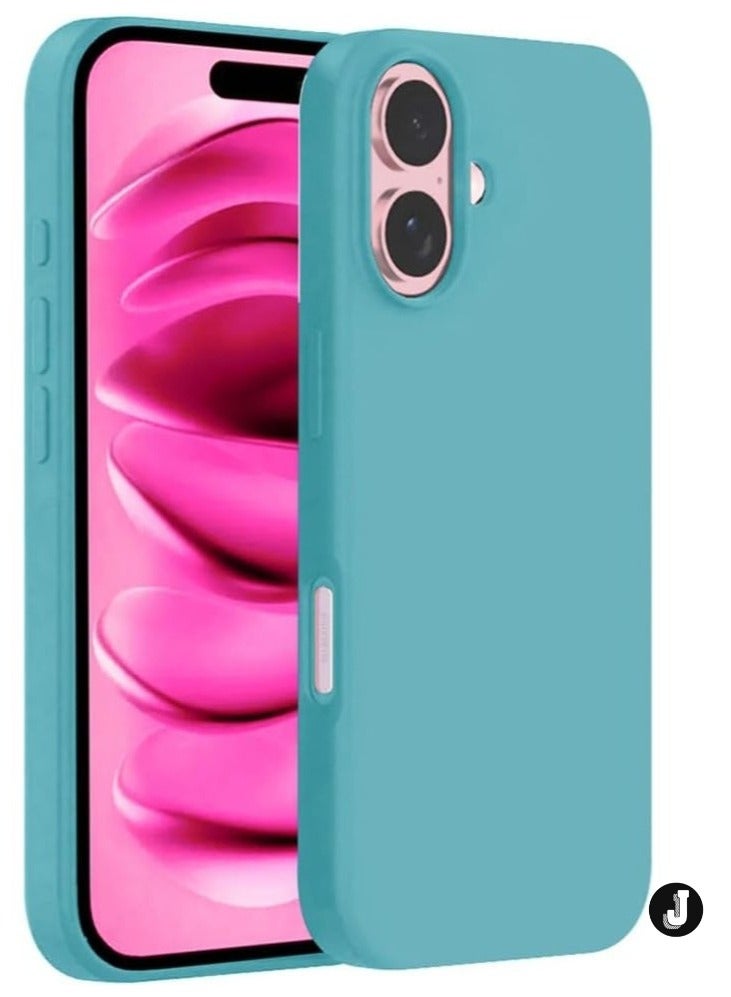 JAJEEK "New Liquid Silicone Case for iPhone 16 – Ultra Slim Design, Soft Anti-Scratch Microfiber Lining & Drop Protection" - Image 1