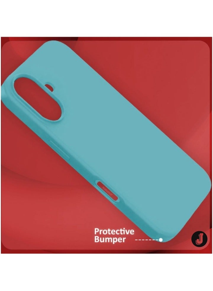 JAJEEK "New Liquid Silicone Case for iPhone 16 – Ultra Slim Design, Soft Anti-Scratch Microfiber Lining & Drop Protection" - Image 3