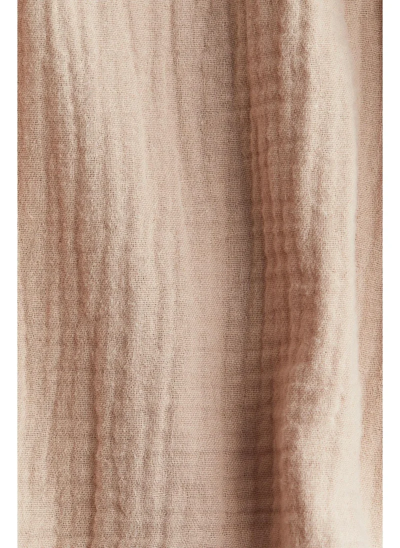 H&M Cotton muslin dress